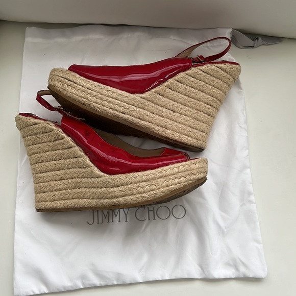 Classic Jimmy Choo wedges - Picture 10 of 11